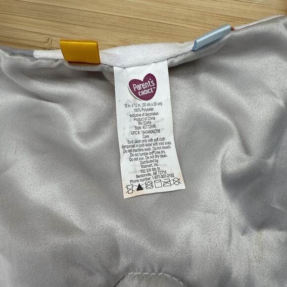 Parents Choice Baby Elephant Security Lovey Tags Geometric Pattern - Picture 3 of 4